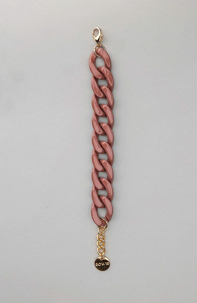 Armband Big chain taupe