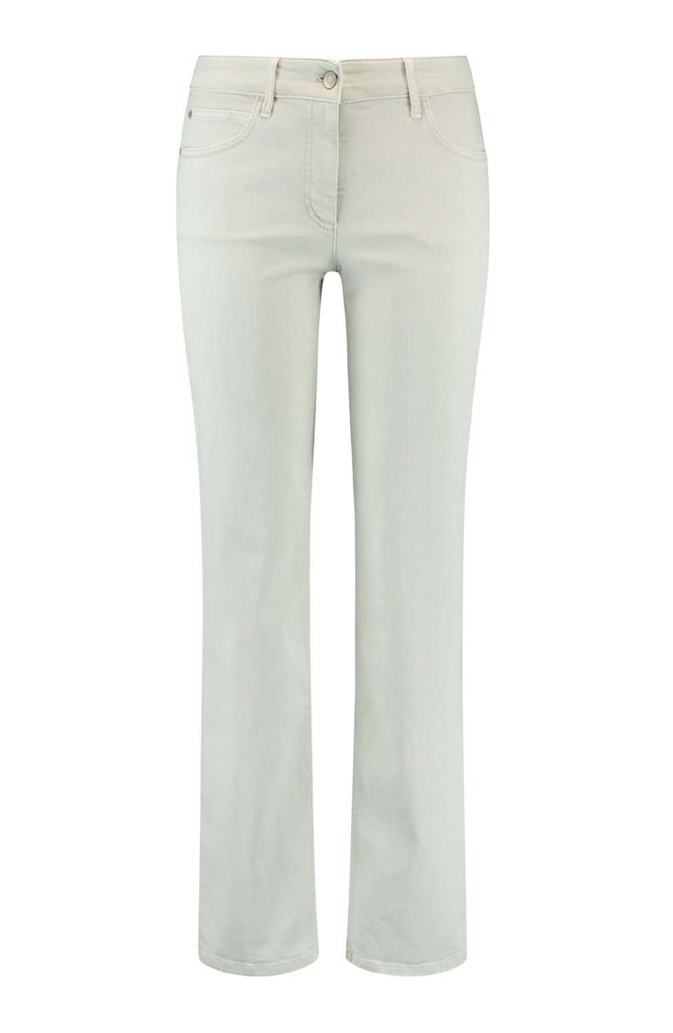 Jeans Annik straight fit sand