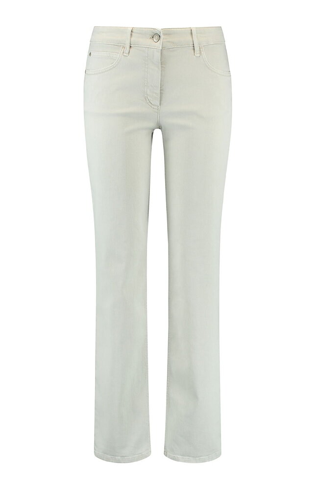 Jeans Annik straight fit sand