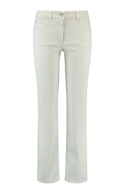 Jeans Annik straight fit sand