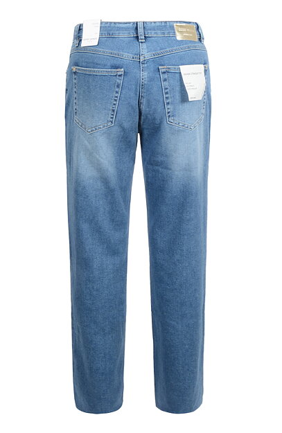 Jeans Annik straight fit mellanblå denim - 6