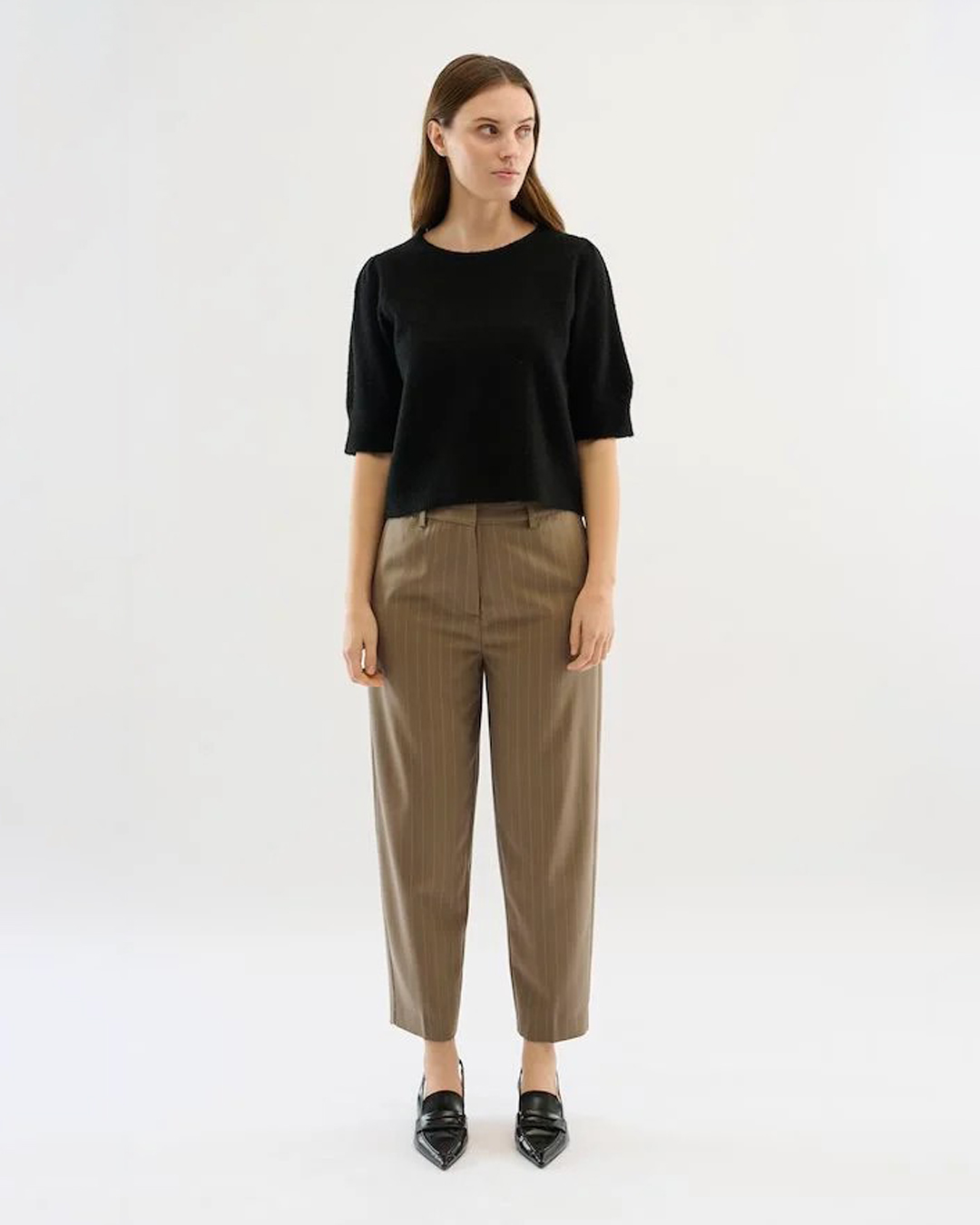 Jumper Noabelle kort ärm svart