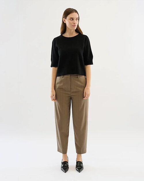 Jumper Noabelle kort ärm svart