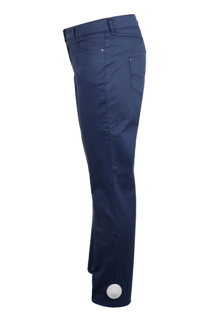 Jeans Inga marin bomull - 2