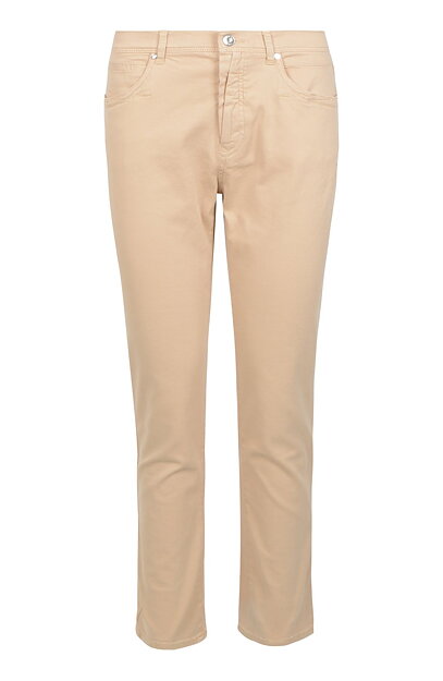 Bomullsjeans Mary short beige