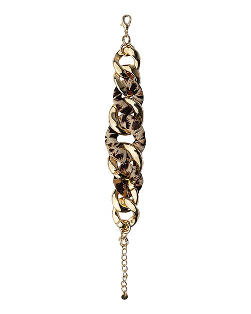 Armband Luisa guld/leopard - 2