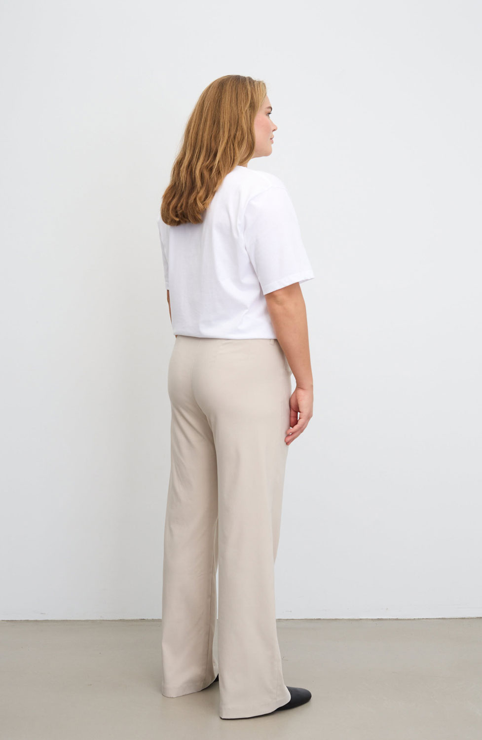Mirakelbyxa Donna loose grey-sand - 4