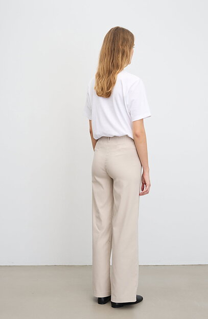 Mirakelbyxa Donna loose grey-sand - 2