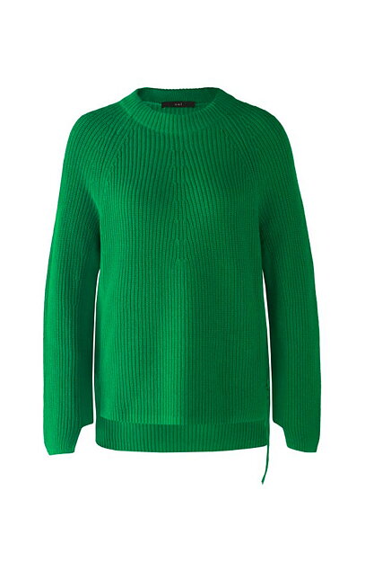 Jumper dragkedja i sidan grön - 2