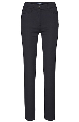 Jeans Inga korta mörkblå