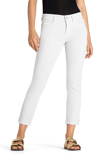 Jeans Piper short ljusgrå