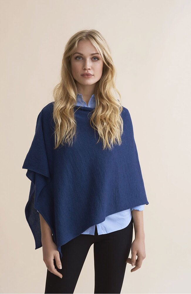 Poncho Paris clear green