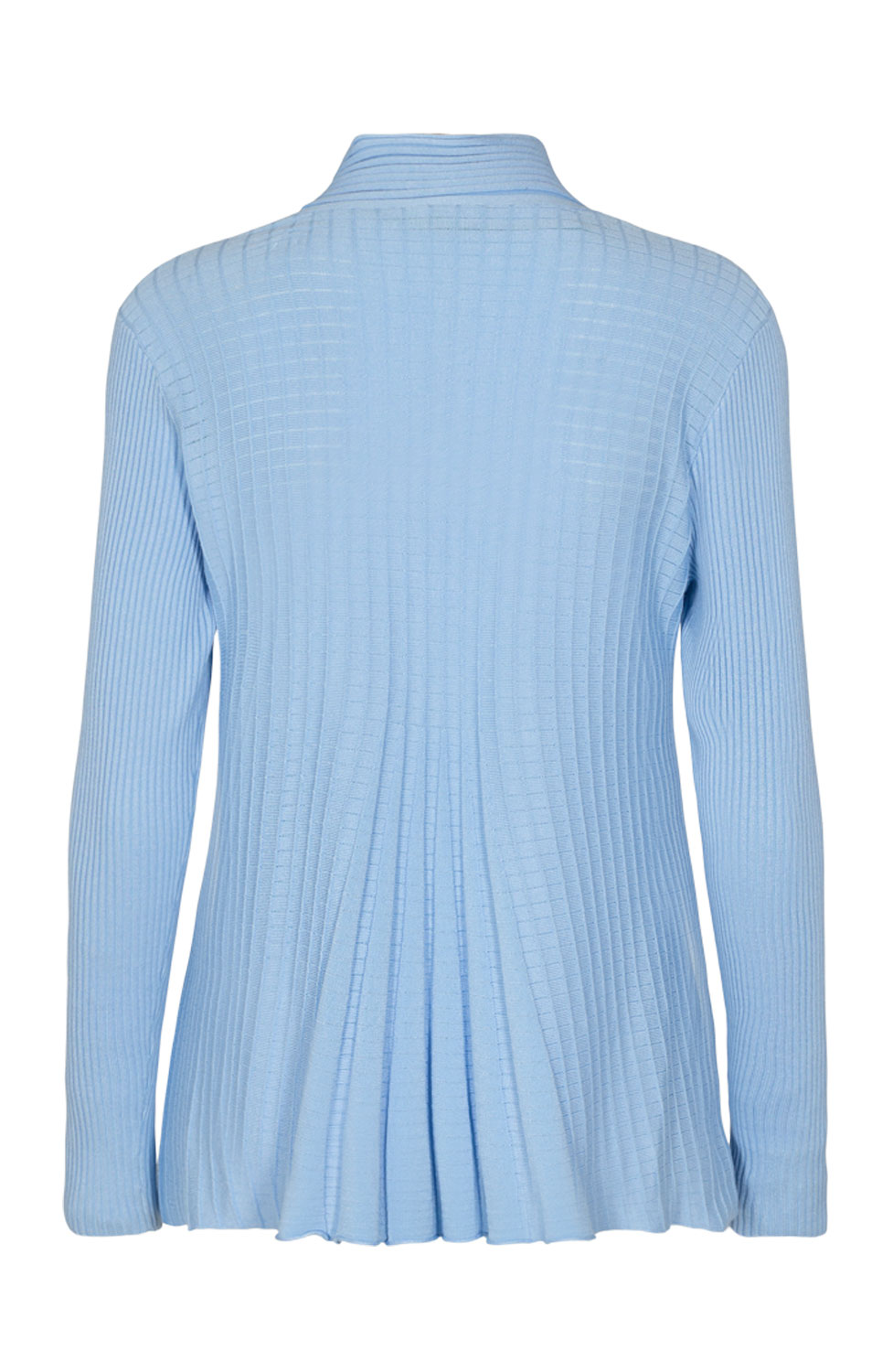 Kofta Claudisse kort chambray blue - 2