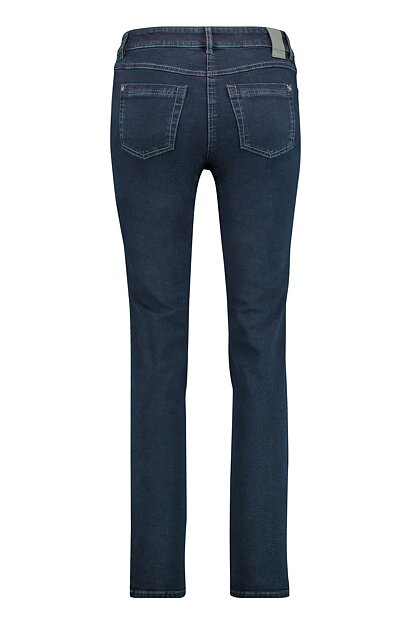 Jeans Straight fit mörkblå - 3