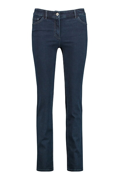 Jeans Straight fit mörkblå - 2