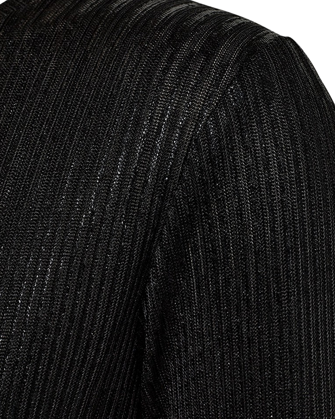 Topp Matter med glitterränder svart - 3