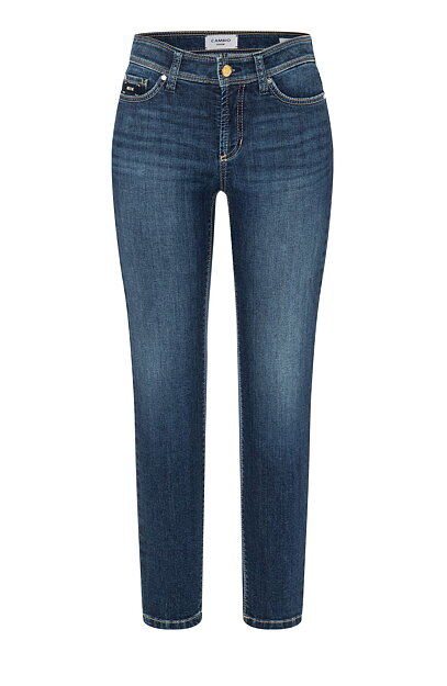 Jeans Piper short sophisticated mellanblå - 3