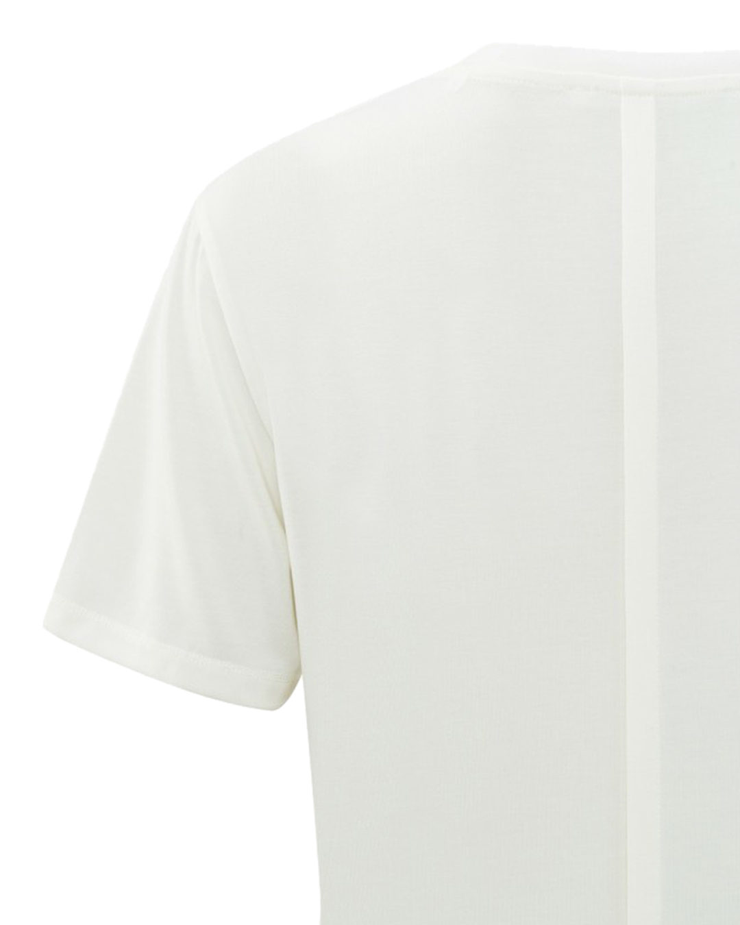 Topp rundad v-ringning offwhite - 3