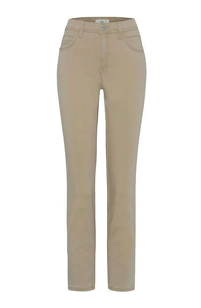 Jeans Mary S kort ljusbeige