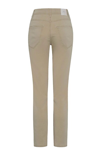 Jeans Mary S kort ljusbeige - 2