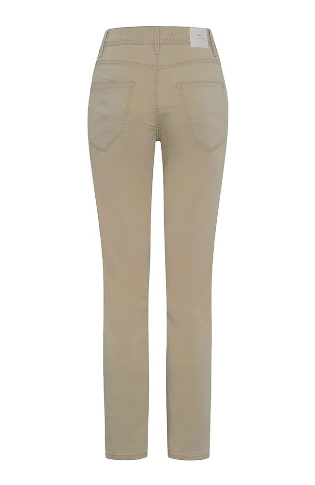 Jeans Mary S kort ljusbeige