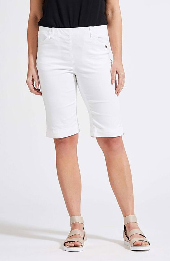 Mirakelshorts Kelly regular bomull vit
