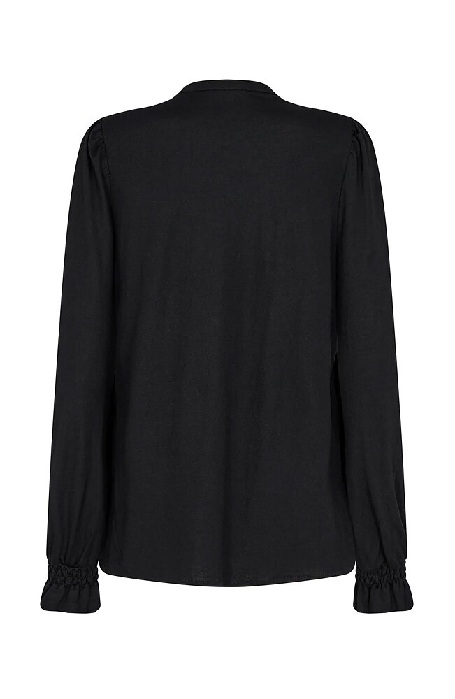 Blus Filan rynkad svart