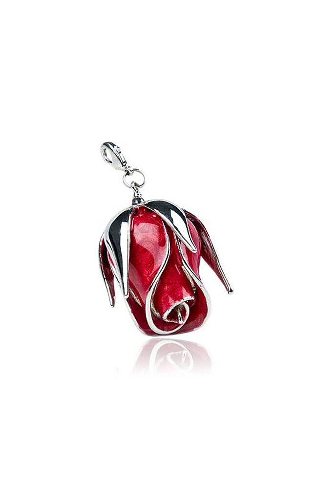 Berlock Rosebud Red Small