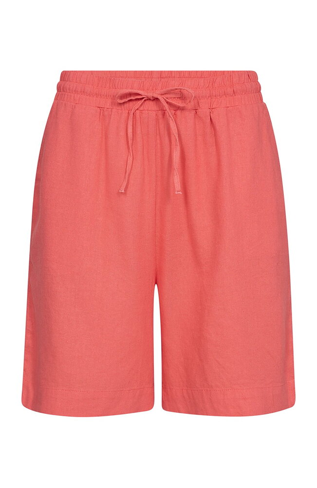 Shorts linnemix Lava ljus korall