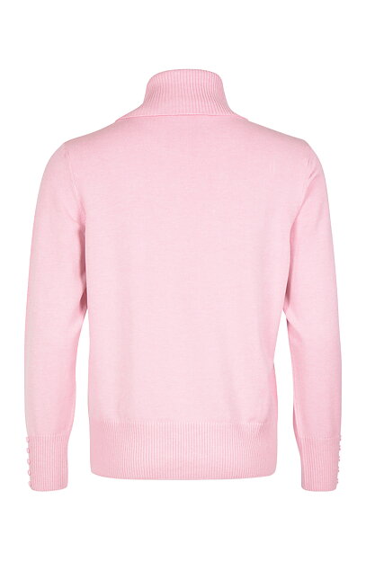 Polo rosa med knappar - 3