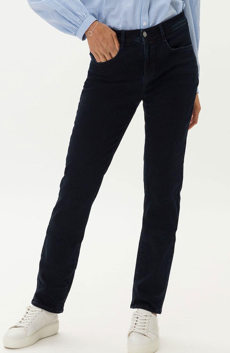 Jeans Carola marinblå