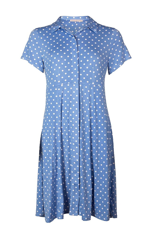 Klänning Billie Skyblue dot