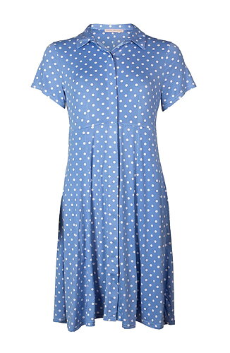 Klänning Billie Skyblue dot