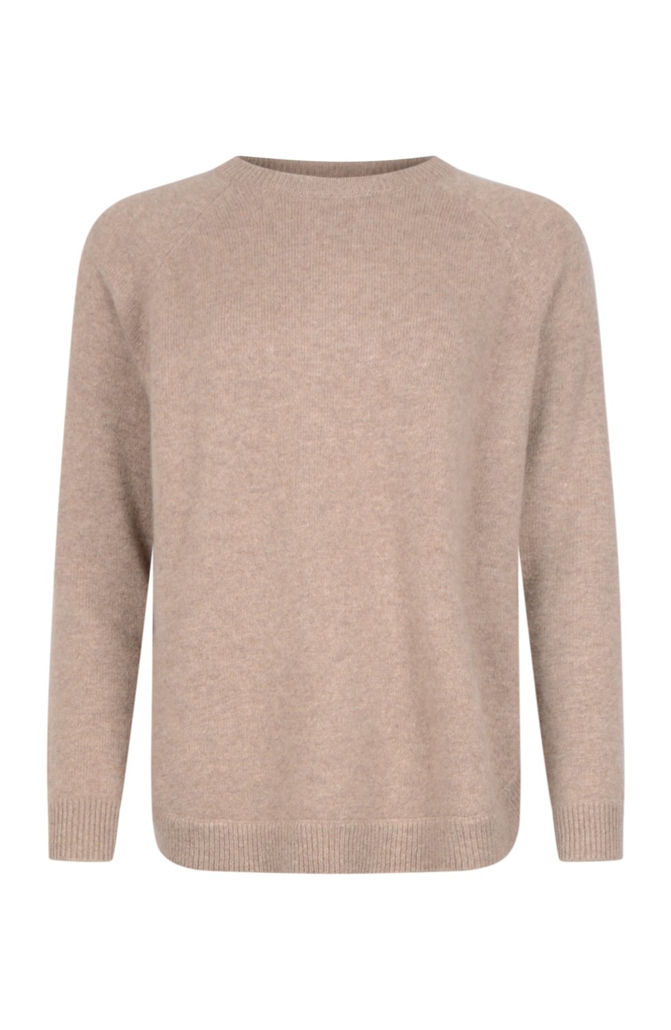 Kashmirjumper raglan curved mullvad