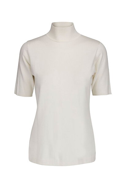 Topp Lima stickad turtle offwhite - 5