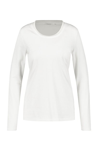 Bastopp lång ärm mesh i ringningen offwhite - 3