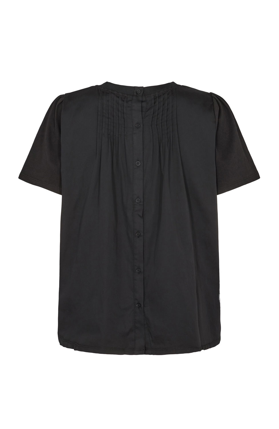 Topp Kowa blusig baksida svart - 2