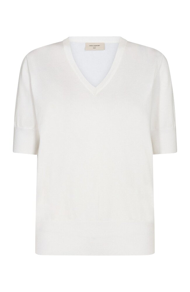 Jumper Katie kort ärm offwhite