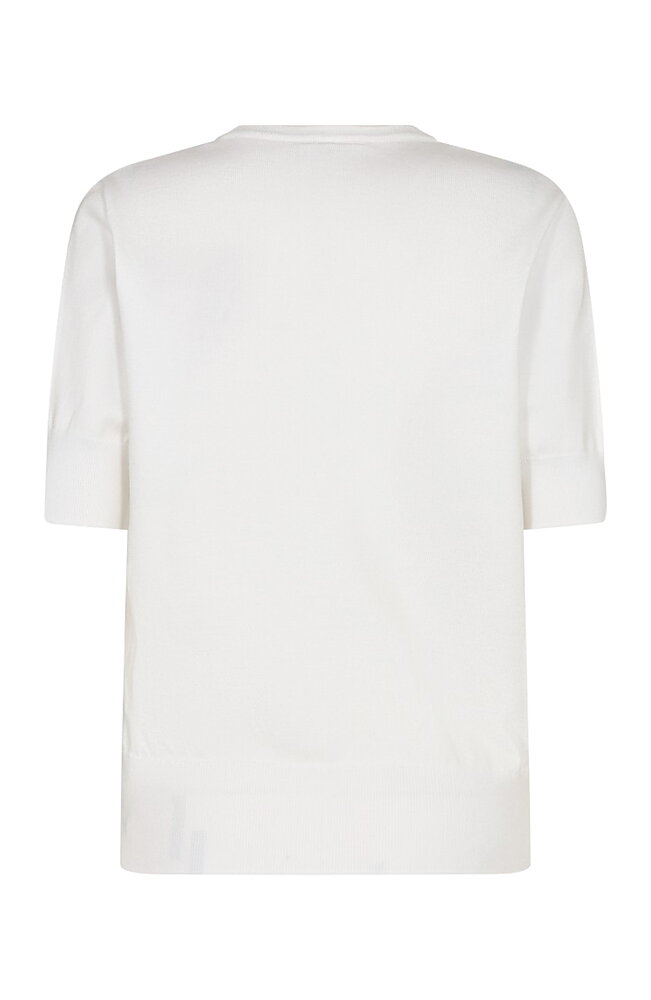 Jumper Katie kort ärm offwhite