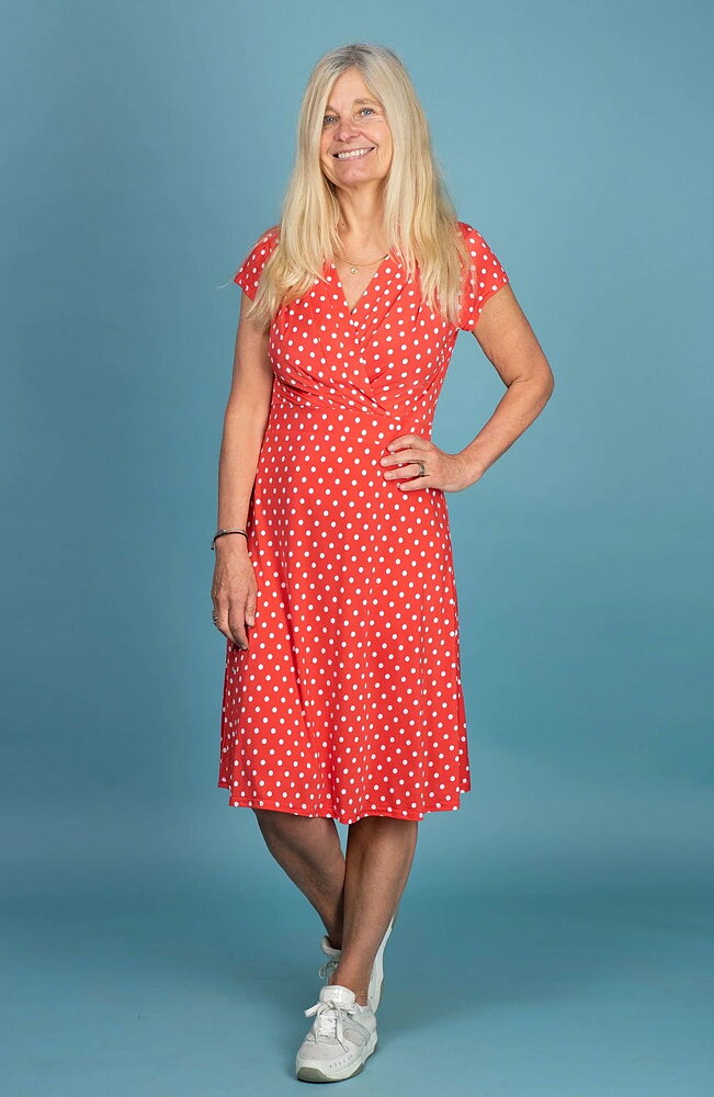 Klänning Pauline Strawberry dot