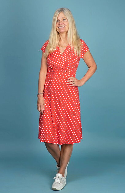 Klänning Pauline Strawberry dot