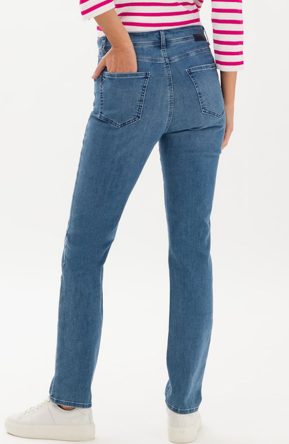 Jeans Mary mellanblå - 2