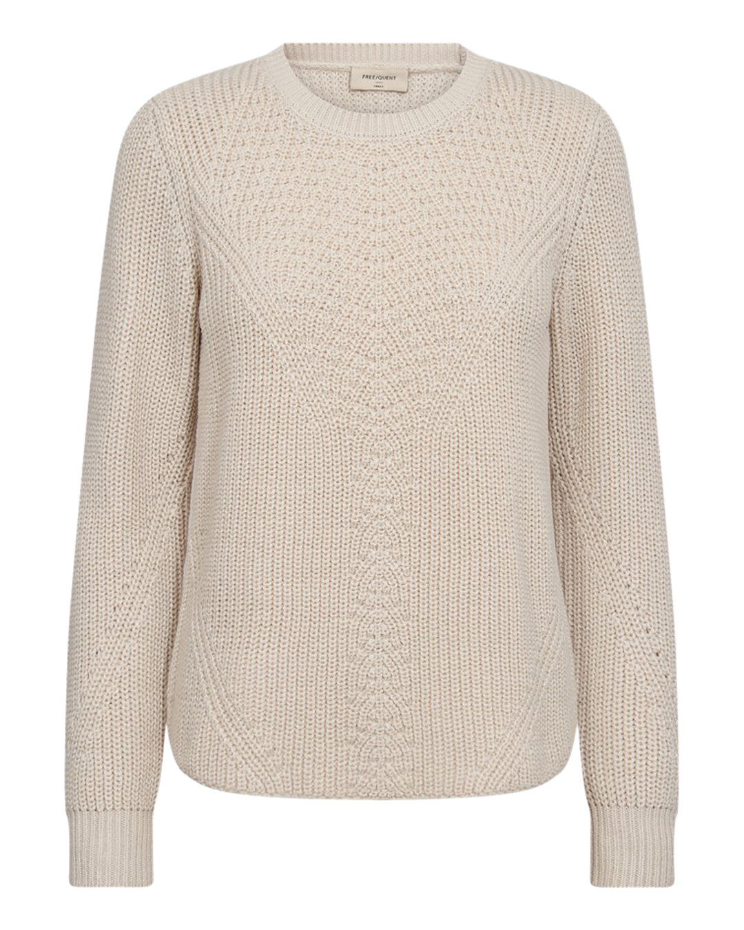 Jumper Didwe beige/guldlurex