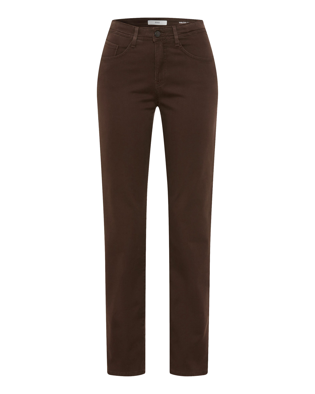 Jeans Carola mörkbrun lyocellblanding - 6