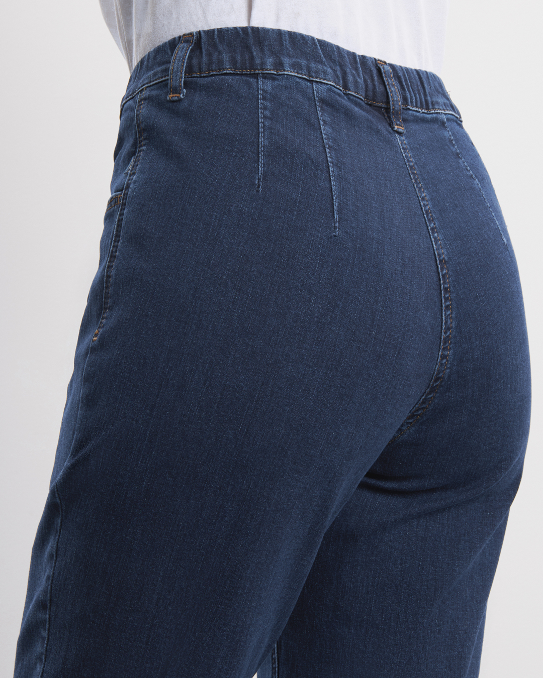 Mirakelbyxa Kelly regular mörk denim - 7