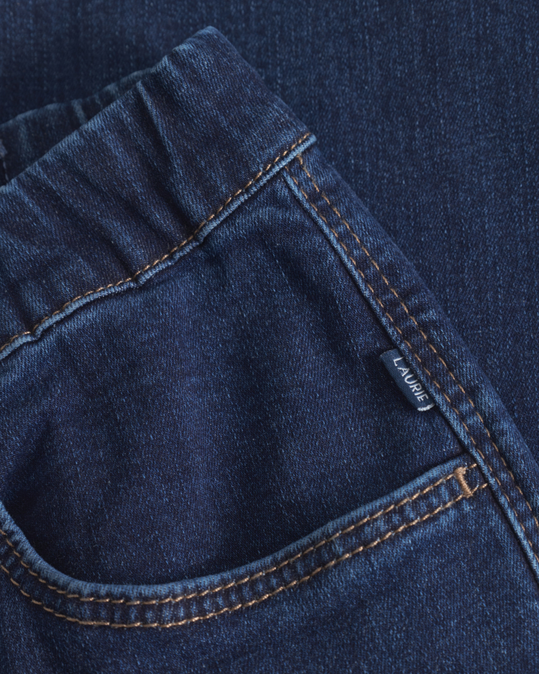 Mirakelbyxa Kelly regular mörk denim - 5