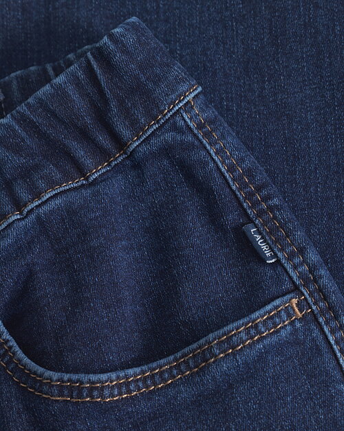 Mirakelbyxa Kelly regular mörk denim - 5