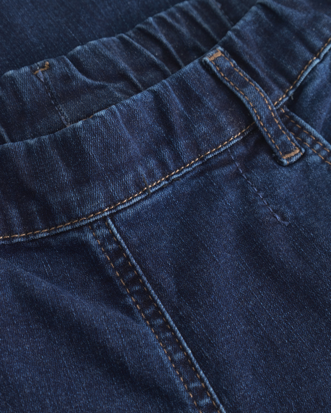 Mirakelbyxa Kelly regular mörk denim - 4