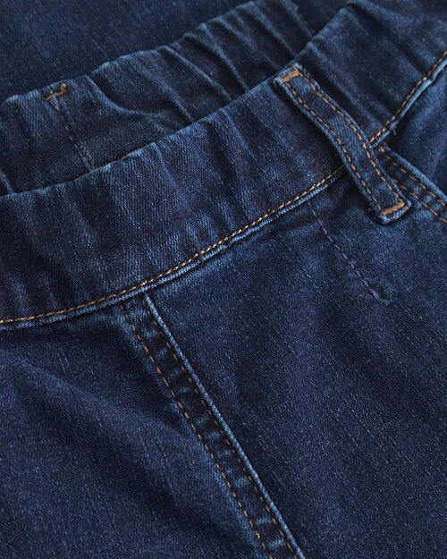 Mirakelbyxa Kelly regular mörk denim - 4