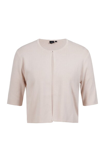 Bolero kort ärm beige